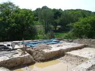 Fish Farm Under Construction